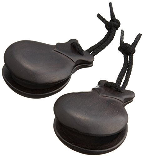 Amazon | PLAY WOOD フラメンコ・カスタネット 黒檀 CA-12M | カスタ